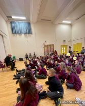 Author and storyteller visits Castle Gardens School