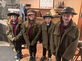 P7 visit The Somme Centre